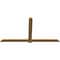 Ekena Millwork Eugene Smooth Timber Gable Bracket, Western Red Cedar, 96"W x 52"H x 1 1/2"D x 5 1/2"F, 13/12 Pitch GBW096X52X0206EUG00SWR - alternate 5
